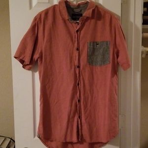 Button down short sleeve shirt